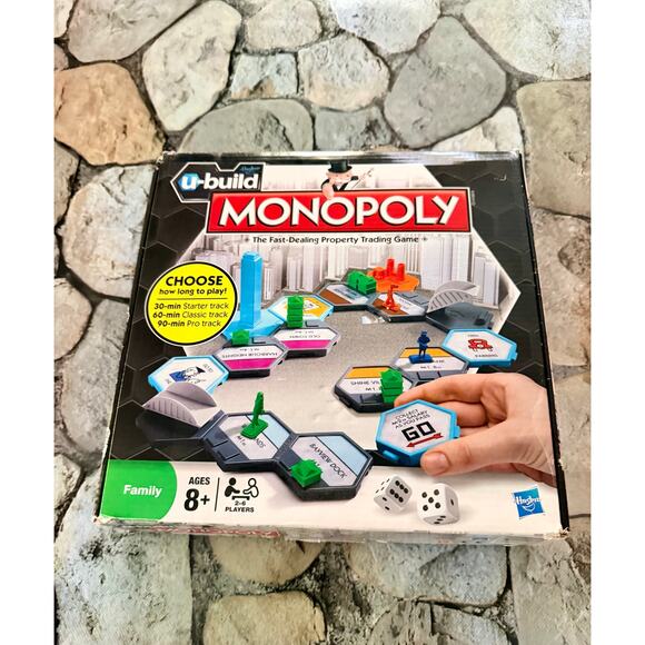 2 KIDS BOARD GAMES(U BUILD MONOPOLY-POINTING FINGERS) - Picture 6 of 9